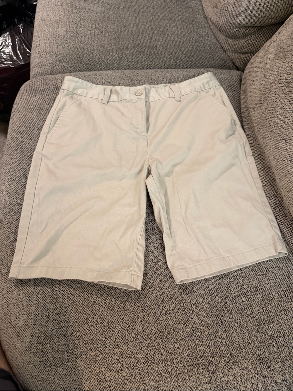 Wonder Nation Boys Beige Cotton Shorts